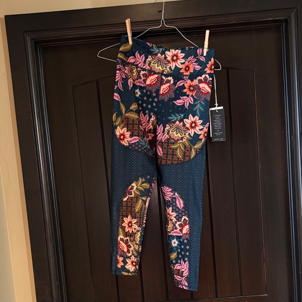 Johnny Was Floral Patterned Leggings - Multicolor